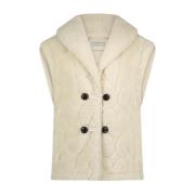 Merlin Gilet Fabienne Chapot , Beige , Dames