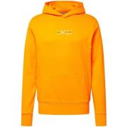 Biologische katoenen hoodie met voorlogo Tommy Hilfiger , Yellow , Her...