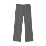 Donkergrijze Geplooide Geknipte Broek Birgitte Herskind , Gray , Dames