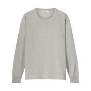 Lurex Gebreide Pullover Sweater Summum Woman , Gray , Dames