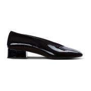 Edna Patent Leren Ballet Flats Balmain , Black , Dames