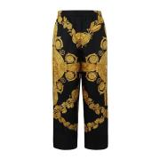 Twill Zijde Pyjamabroek MET Heritage Printdetail Versace , Multicolor ...