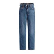 jeans Uomo Ribcage Straight Ankle MY Levi's , Blue , Dames