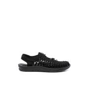 Monochromatische Iconische Vetersneaker Keen , Black , Heren