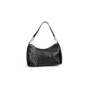 Polyethyleen Handtas met Polyurethaan Samenstelling Desigual , Black ,...