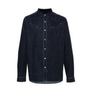 Casual geruite overhemd voor mannen YMC You Must Create , Blue , Heren