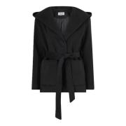 Elegante Herfstjas met Luxueus Gevoel Hollies , Black , Dames