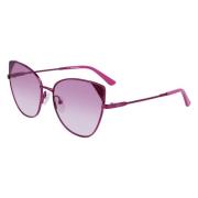 Multicolor Metalen Zonnebril Karl Lagerfeld , Purple , Dames