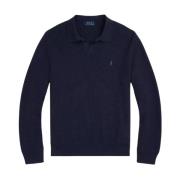 Donkerblauwe trui met polokraag Ralph Lauren , Blue , Heren