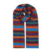 Pashmina in viscose met strepen Gallo , Multicolor , Unisex