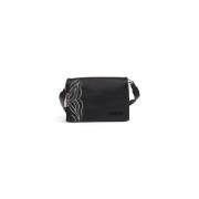 Moderne Polyurethaan Handtas Dames Collectie Desigual , Black , Dames