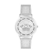 Zilveren Polipriel Quartz Analoog Horloge Juicy Couture , Gray , Dames