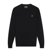 V-neck Knitwear Lyle & Scott , Black , Heren