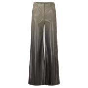 Warri Fun-Leather Broek Marc Cain , Green , Dames