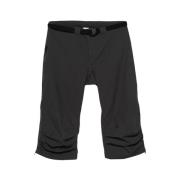 Verstelbare lange shorts met gripper detail Gr10K , Gray , Heren