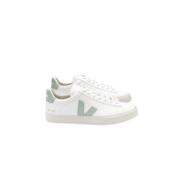 Witte Matcha Leren Sneakers Veja , White , Dames