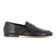 Zwarte leren loafers Officine Creative , Black , Heren