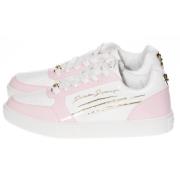 Dames Sneakers Roze Wit Dips80448 Plein Sport , Pink , Dames