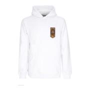 Witte hoodie met kangoeroezak Dolly Noire , White , Heren