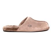 Bruine leren enkellaarzen UGG , Beige , Heren