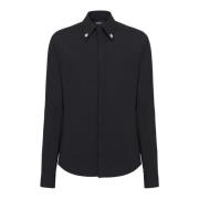 Geborduurd sterrenshirt Balmain , Black , Heren