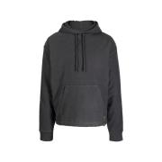 Moleskin Hoodie Antraciet Grijs Object , Gray , Heren