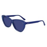 Blauwe Acetaat Zonnebril Karl Lagerfeld , Blue , Dames