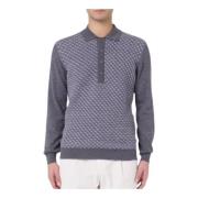 Stijlvol T-shirt en Polo Paolo Pecora , Gray , Heren