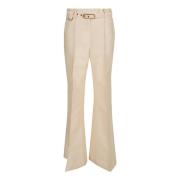 Elegante Witte Broek Aw24 Zimmermann , White , Dames