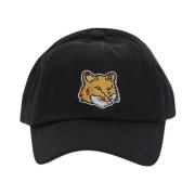 Katoenen Vos Cap Maison Kitsuné , Black , Heren