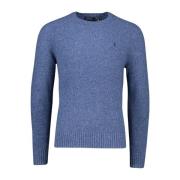 Blauwe heren trui Polo Ralph Lauren , Blue , Heren