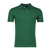 Groene slim fit poloshirt korte mouw Polo Ralph Lauren , Green , Heren