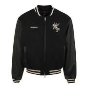 Zwarte Wollen Jas voor Mannen Represent , Black , Heren