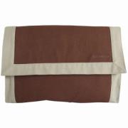 Pre-owned Cotton clutches Hermès Vintage , Beige , Dames