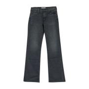 Katoen Dames Jeans Mother , Gray , Dames