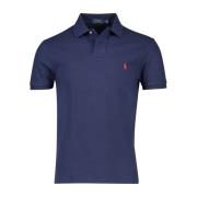 Donkerblauw poloshirt met korte mouwen Polo Ralph Lauren , Blue , Here...