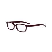 Bordeauxrode Acetaatframes met wijzerplaat Hugo Boss , Red , Dames