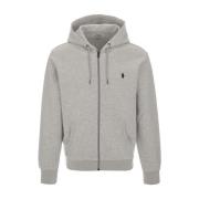 Hoodie met logo, klassieke snit Polo Ralph Lauren , Gray , Heren