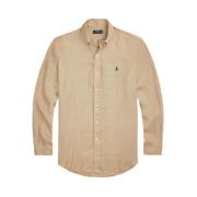 Casual Overhemd Polo Ralph Lauren , Beige , Heren