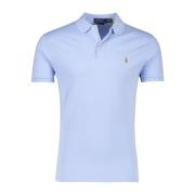 Lichtblauwe poloshirt met korte mouwen Polo Ralph Lauren , Blue , Here...