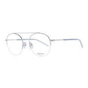 Zilveren Aviator Half-Rim Optische Frames Ana Hickmann , Gray , Dames