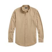 Casual Overhemd voor Mannen Polo Ralph Lauren , Beige , Heren