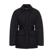 Katoenen Bari Jas Jacquemus , Black , Dames