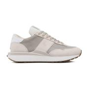 Grijze Sneakers met Logo en Rubberen Zool Polo Ralph Lauren , Gray , H...