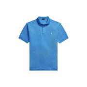 Blauw poloshirt met korte mouwen Polo Ralph Lauren , Blue , Heren