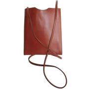 Pre-owned Leather shoulder-bags Hermès Vintage , Brown , Dames