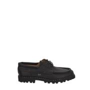 Leren Chimey Jannu Schoen Paraboot , Black , Heren