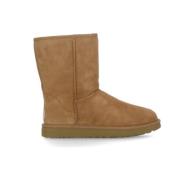 Bruine Suède Leren Dameslaarzen UGG , Brown , Dames