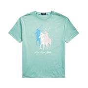 Stijlvol T-shirt voor mannen Polo Ralph Lauren , Green , Heren