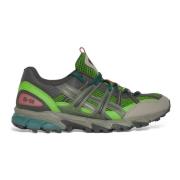 Grafiet Sneakers in Pittig Groen/Grijs Asics , Multicolor , Heren